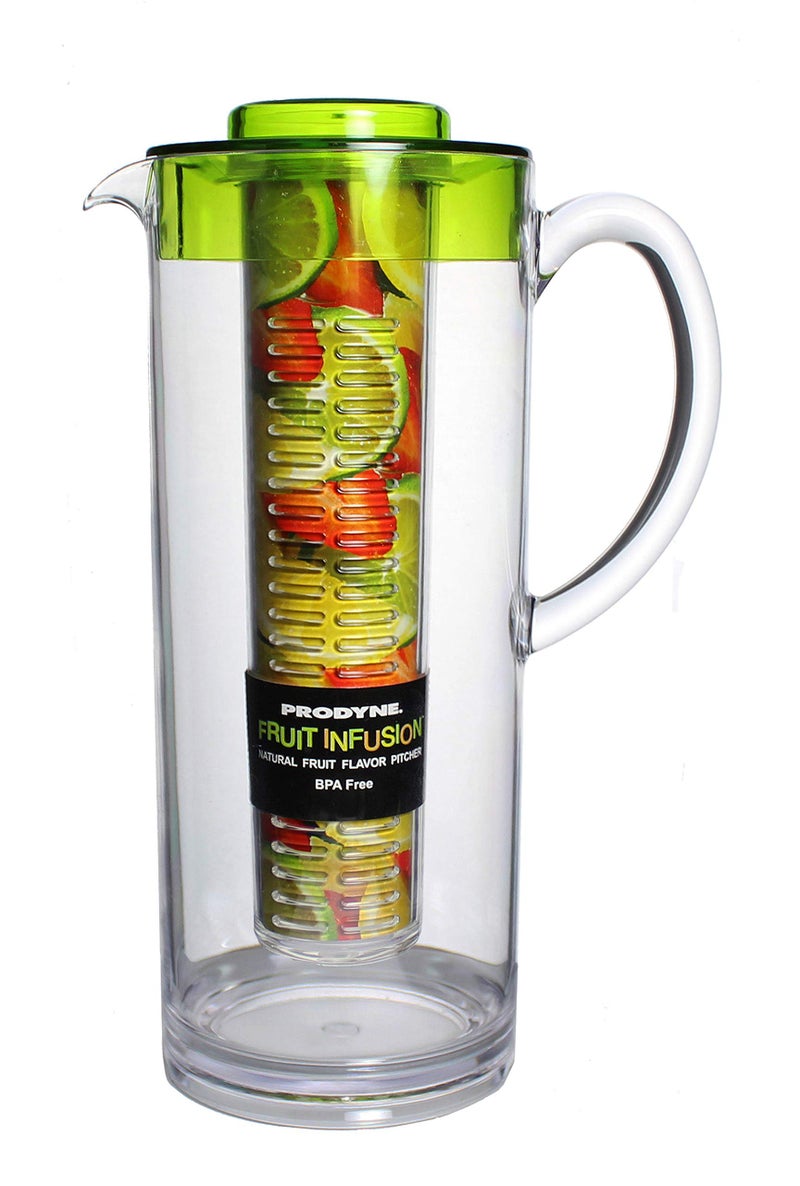 Prodyne Trim Fruit Infusion Pitcher, 60 oz, Green - Image 3